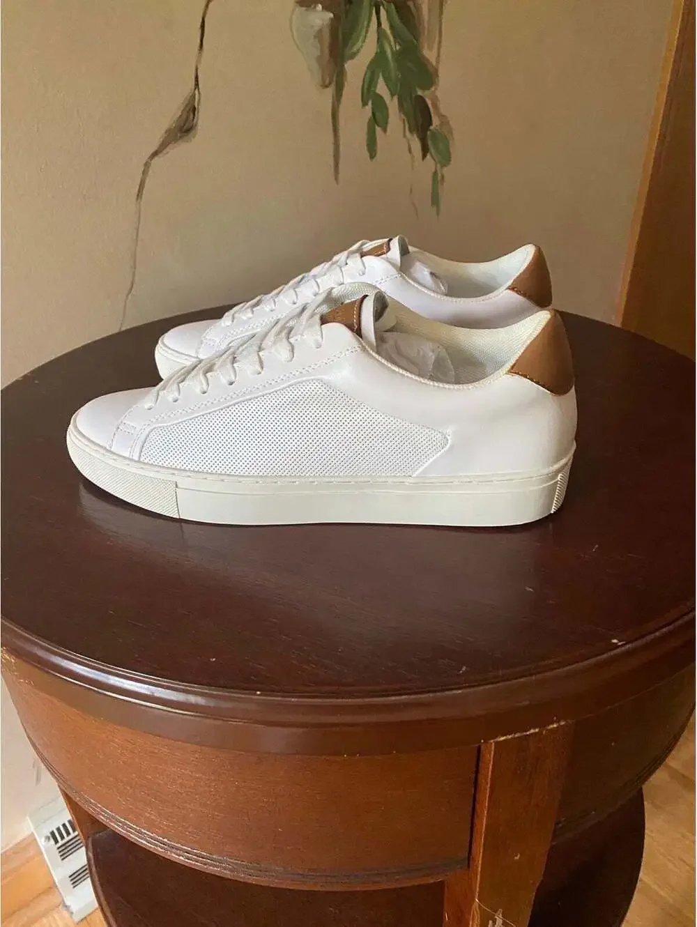 Steve Madden Finneas 7 White Leather